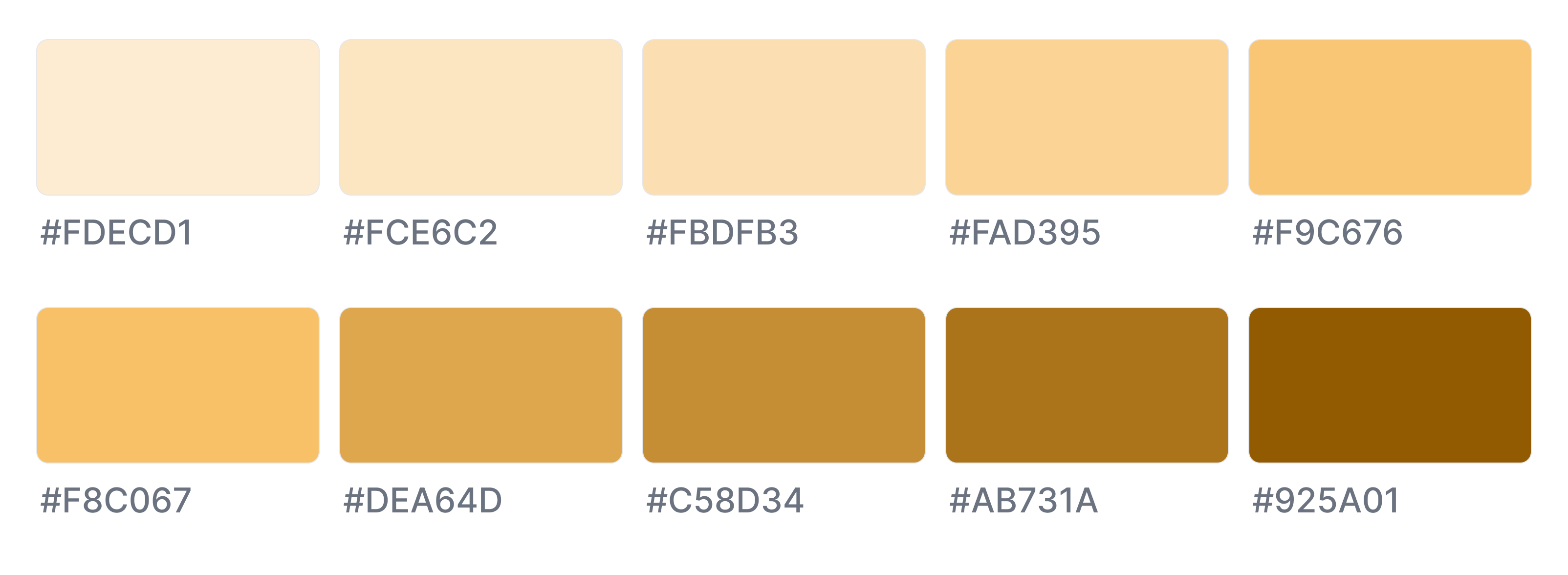 Journeal app primary color palette